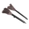 2Pcs Ostrich Feather Dusters with Long Handle, Retractable Feather Duster Flexible Head Comfortable for Home Office Car view 3