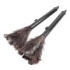 2Pcs Ostrich Feather Dusters with Long Handle, Retractable Feather Duster Flexible Head Comfortable for Home Office Car view 4