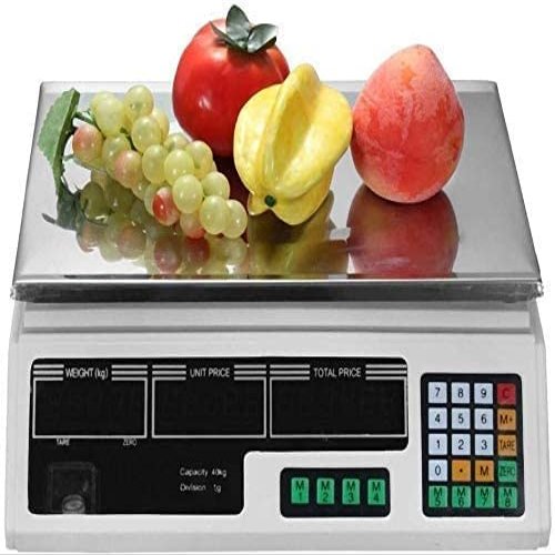 Electronic 2G Electronic Price Computing Stainless Steel Digital Kitchen Weighing Industrial LCD Display w/Zero Peeling Function