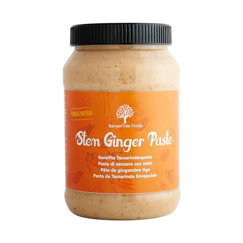 BanyanTree Foods Ginger Paste| Minced Ginger 1kg | Vegan | Gluten Free | Indian Origin