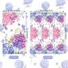 100 Pack Hydrangea Napkins Paper Guest Napkins Disposable Dinner Napkins,Party Napkins Guest Towels Wedding Napkins baby shower napkins for Kitchen,Birthday Party view 2