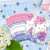 100 Pack Hydrangea Napkins Paper Guest Napkins Disposable Dinner Napkins,Party Napkins Guest Towels Wedding Napkins baby shower napkins for Kitchen,Birthday Party view 4