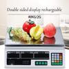 Electronic Scales Digital Digital Electronic Scale Price Computing Weighing,40kg Commercial Shop Platform Scale for Fruits Vegetable Scale view 2