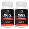 Probiotic for Men, 500 Billion CFU 12 Strains, Men's Probiotic with Cranberry, Turmeric, Goji Berry, Probiotics for Gut & Digestive Health, Gluten and Dairy Free, 60 Capsules (60 Count (Pack of 2)) view 1