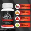 Probiotic for Men, 500 Billion CFU 12 Strains, Men's Probiotic with Cranberry, Turmeric, Goji Berry, Probiotics for Gut & Digestive Health, Gluten and Dairy Free, 60 Capsules (60 Count (Pack of 2)) view 4