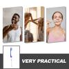 Healeved 10pcs Portable Soft Bristles Folding Toothbrushes Travel Toothbrush for Adults and Convenient Manual Toothbrushes for Camping Outdoor and Home Use view 3
