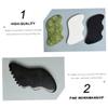 FRCOLOR 2pcs Facial Massage Gua Sha Board for Body Pain Relief Therapy Scraping Tool for Massage Gua Sha Scraper Plate for Home Use view 2