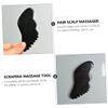 FRCOLOR 2pcs Facial Massage Gua Sha Board for Body Pain Relief Therapy Scraping Tool for Massage Gua Sha Scraper Plate for Home Use view 4