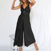 Ladies Joggers Size 18 Tummy Control with Sides Pockets Casual Wide Leg Pants Black Shorts Women Running Clothes Women high Slit Ladies Lounge Trousers Backless Jumpsuit Skinny Jeans Bootleg view 3