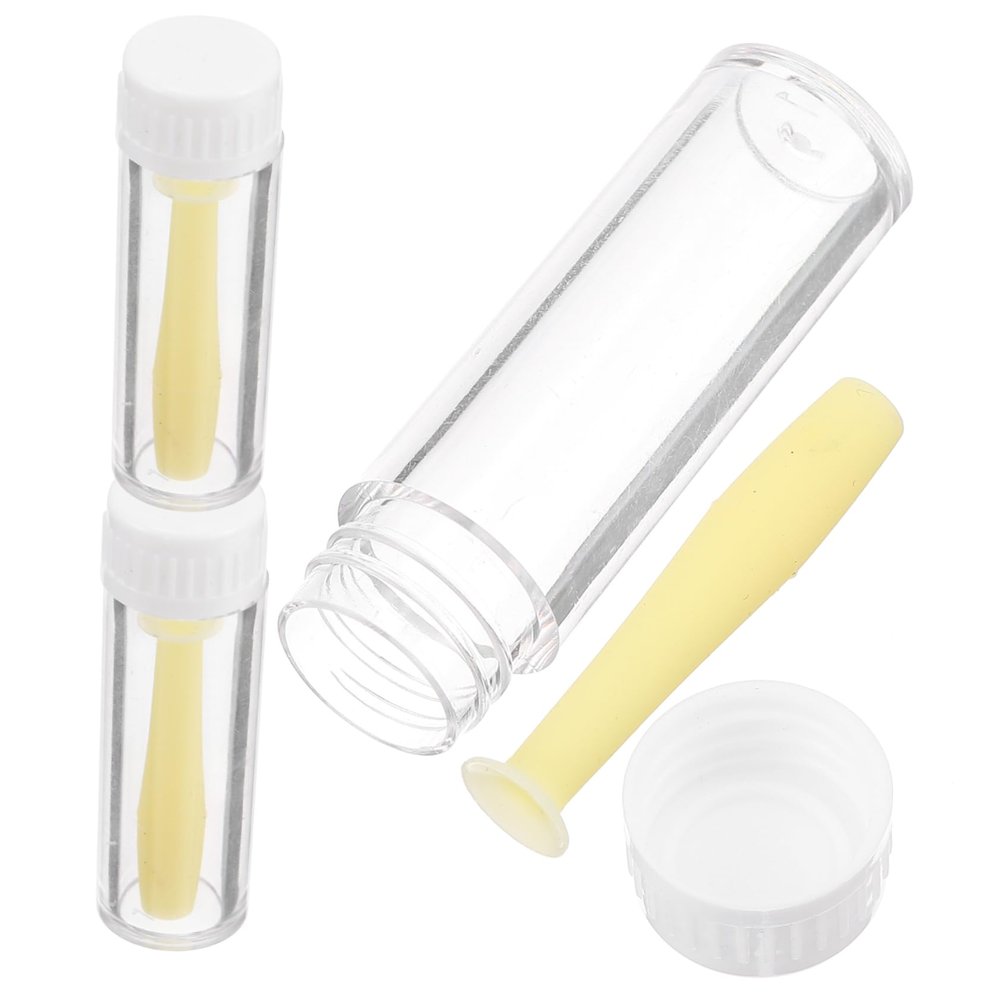 minkissy 2sets Reusable Stick Compact Travel Applicator Non-Slip Surface 3pcs*2