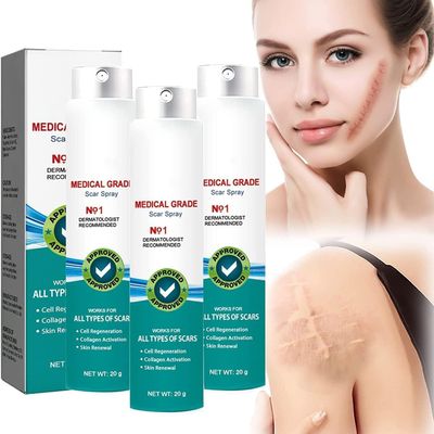 Medical Grade Scar Spray - Scar Remove Medical Grade Scar Spray,Scarremove Advanced Scar Spray,Scar Removal Spray,Surgical Scars and Stretch Marks,Acne Scars and Dark Spaot Remover (3 Pcs)