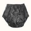 TOVCHEI Adult Pull on Plastic Pants Incontinence Leak-Proof PVC Diapers Cover Soft Quiet Waterproof Safety Pants, Reusable,Black,XL view 1