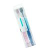 Anneome 2pcs Gum Toothbrush for Adults Crystal Handle Toothbrush Teeth Cleaning Plaque Removal Compact Tuft Gum Care Oral Health Tool view 1