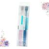 Anneome 2pcs Gum Toothbrush for Adults Crystal Handle Toothbrush Teeth Cleaning Plaque Removal Compact Tuft Gum Care Oral Health Tool view 2