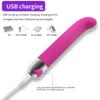 10 Modes Personal Bullet Wand Body Massage Tool Powerful Mini Stick Portable Soft Toy Massage Ball for Women Pleasure,Handheld Electric Bullet Tool Women Toy,Travel Pocket Size RY001 (Rose Red1) view 2
