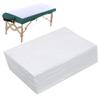 10 Pieces Disposable Non-Woven Bed Sheets Waterproof and Oil Proof Massage Table Sheets Thick Bed Cover Fabric Bed Pads for Spa Club Beauty Salon Hotels Tattoo Lash Bed, 70 * 180cm view 1