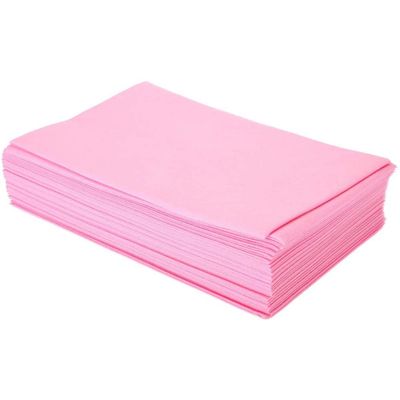 10 Pieces Disposable Non-Woven Bed Sheets Waterproof and Oil Proof Massage Table Sheets Thick Bed Cover Fabric Bed Pads for Spa Club Beauty Salon Hotels Tattoo Lash Bed, 70 * 180cm