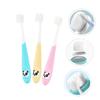 Anneome 3pcs Boys and Girls Bristles Toothbrush for Boy Girl Soft Bristles Toothbrush Teeth Cleaning Years Old view 4