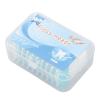 200PCS Soft Interdental Brushes Silicone Head Portable Floss Toothpick Brush with Case Toothbrush Clean Tool for Oral Care(Green)