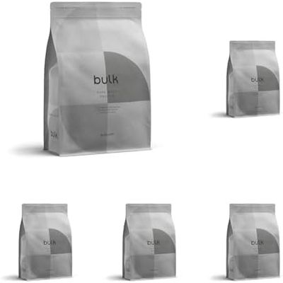 Bulk Pure Whey Protein Powder Shake, Banana, 500 g, Packaging May Vary (Pack of 5)