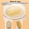 2 Pcs Kitchen Washing Up Natural Loofah Sponge Scourer, Biodegradable Non-Scratch Dish Cleaning Sponge with Hanging String (B) view 4