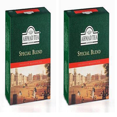 Ahmad Tea 100 Teabags Special Blend Black Tea 1 x 100 Teabags (Pack of 2)
