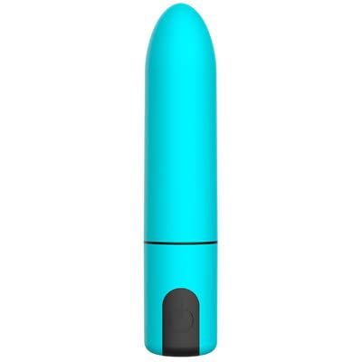 10 Modes Personal Bullet Wand Body Massage Tool Powerful Mini Stick Portable Soft Toy Massage Ball for Women Pleasure,Handheld Electric Bullet Tool Women Toy,Travel Pocket Size RY001 (Blue)