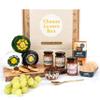 Cheese Hamper Gift Set Selection Box Includes 3 Cheddar Cheese Truckles, 3 Chutneys and Sourdough Crackers view 1