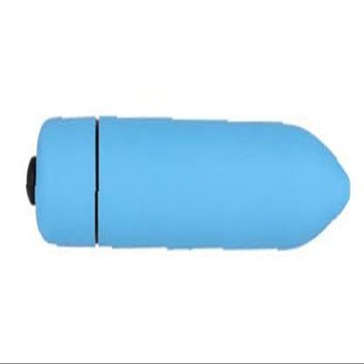 10 Modes Personal Bullet Wand Body Massage Tool Powerful Mini Stick Portable Soft Toy Massage Ball for Women Pleasure,Handheld Electric Bullet Tool Women Toy,Travel Pocket Size RY001 (Blue)