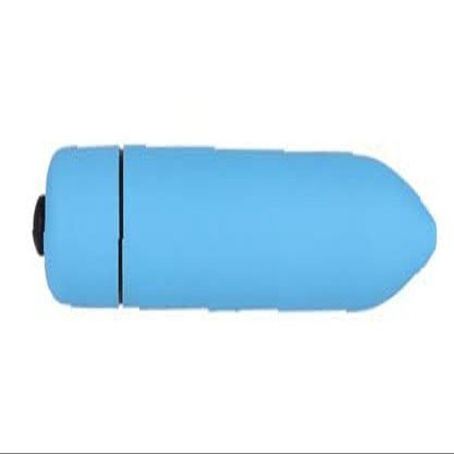 10 Modes Personal Bullet Wand Body Massage Tool Powerful Mini Stick Portable Soft Toy Massage Ball for Women Pleasure,Handheld Electric Bullet Tool Women Toy,Travel Pocket Size RY001 (Blue)