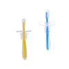 Anneome 2pcs Silicone Training Toothbrush for Toddlers Years Toothbrush Safety Guard view 1