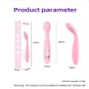10 Modes Personal Bullet Wand Body Massage Tool Powerful Mini Stick Portable Soft Toy Massage Ball for Women Pleasure,Handheld Electric Bullet Tool Women Toy,Travel Pocket Size RY001 (Red) view 3