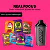 HOLY Energy Starter Set - Focus Drink | 2x7 portions with fruity, intense flavour | Boost with NewCaff & green tea extract | Vegan, sugar-free, 100% natural fruit flavours view 4