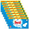 Persil Laundry Tablets Family Pack Gentle next to Skin Touch on Stains New Concentrated Formula for Effortless Laundry, Non-Bio 40 tablets, 20 Wash 1.2KG Pack of 8 view 1