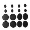 16Pcs/Box Hot Spa Black Basalt Massage Stones, Essential Oil for Relaxing Nerves, Relieve Stress, Improve Sleep Quality, Oval Shape Stone Volcanic Massage view 1