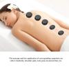 16Pcs/Box Hot Spa Black Basalt Massage Stones, Essential Oil for Relaxing Nerves, Relieve Stress, Improve Sleep Quality, Oval Shape Stone Volcanic Massage view 4
