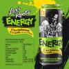Levi Roots Caribbean Crush Energy Drink  Grapefruit, Mango & Pineapple  Natural Caffeine  B Vitamins  12 x 500ml Cans  Vegetarian  Tropical Flavour view 2