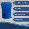 14 Blue Rubble Sacks Heavy Duty Extra Strong Rubble Bags. Large Builders Bags for Construction Debris, Garden Waste, Household waste. 40 Litre 30kg (Pack of 14) view 4