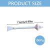 100Pcs Disposable Nose Hair Removal Sticks Nose Wax Sticks Applicators Plastic Waxing Spatulas Nostril Cleaning Removal Wax Wands for Cleaning view 2