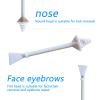 100Pcs Disposable Nose Hair Removal Sticks Nose Wax Sticks Applicators Plastic Waxing Spatulas Nostril Cleaning Removal Wax Wands for Cleaning view 3