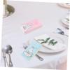 Portable Novelty Napkins 12 Packs Wood Pulp Disposable Napkins view 4