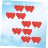 minkissy 10 Pairs of Love-Shaped Anti-Slip High Heel Sole Stickers Sturdy Non-Slip Shoe Grips Sole Protectors for Men and Women for Everyday Use view 3