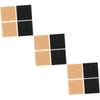 minkissy 12pcs High Heel Caps Heel Replacement Tips Easy DIY Shoe Repair Strong Adhesive Pad for Comfort view 1