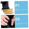 minkissy 12pcs High Heel Caps Heel Replacement Tips Easy DIY Shoe Repair Strong Adhesive Pad for Comfort view 2