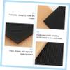 minkissy 12pcs High Heel Caps Heel Replacement Tips Easy DIY Shoe Repair Strong Adhesive Pad for Comfort view 3