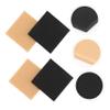 minkissy 12pcs High Heel Caps Heel Replacement Tips Easy DIY Shoe Repair Strong Adhesive Pad for Comfort view 4