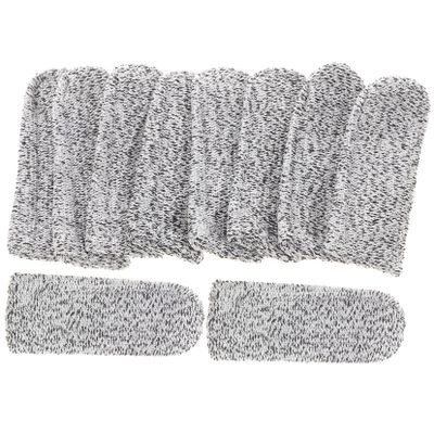 minkissy 10pcs Cut Resistant Finger Sleeves Knitting Thumb Guards Finger Protectors Cots Thumb Covers