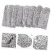 minkissy 10pcs Cut Resistant Finger Sleeves Knitting Thumb Guards Finger Protectors Cots Thumb Covers view 4