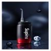 BAIR V2 Small Mini Dental Flusher Portable, Electric Cleaner Home Dental Cleaning Water Floss 4 Nozzles. (32-33, 3435, 36-37, 38-39, 40-41, 42-43, 44-45, 46-47 : Cool Black) view 1