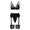 CXKOLD sexy lingerie for women sets valentines day sexy underwear for women sexy lingerie for women naughty plus size 22 red over black crotchless body suits for view 2
